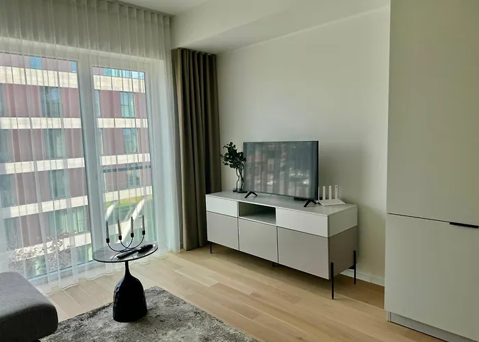 Apartmán Lovely Noblessner Studio, Free Underground Parking! Tallinn